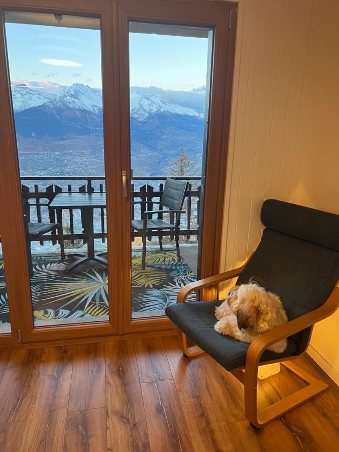 Cosy Studio For 4 Near Ski Lift, Melezes K22 Veysonnaz Luaran gambar
